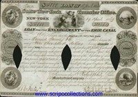 Enlargement of the Erie Canal - New York State Stock