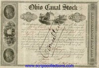 State of Ohio Canal Stock