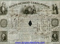 State of Ohio Canal Stock